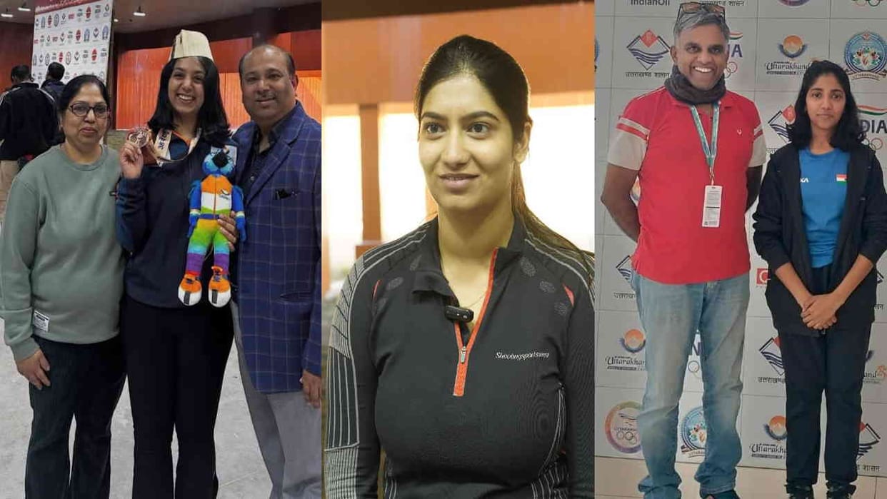 National Games 2025 Uttarakhand Three shooters of the country made a new national record in Dehradun