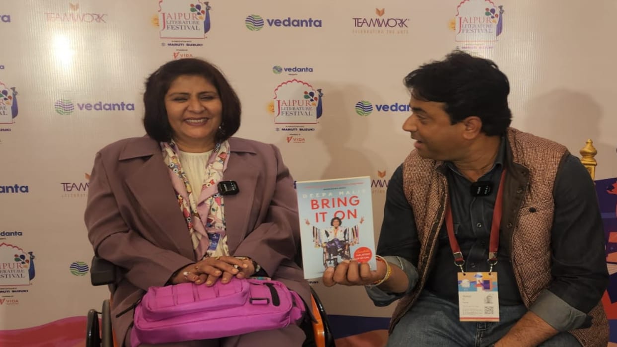 Jaipur: 'Bring it On' Para Olympian Deepa Malik share life experience in her book, special conversation in JLF