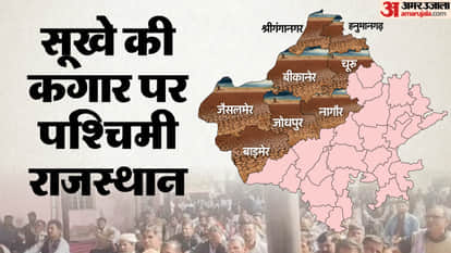 Water crisis in many districts of Rajasthan crops on verge of destruction farmers on path of agitation