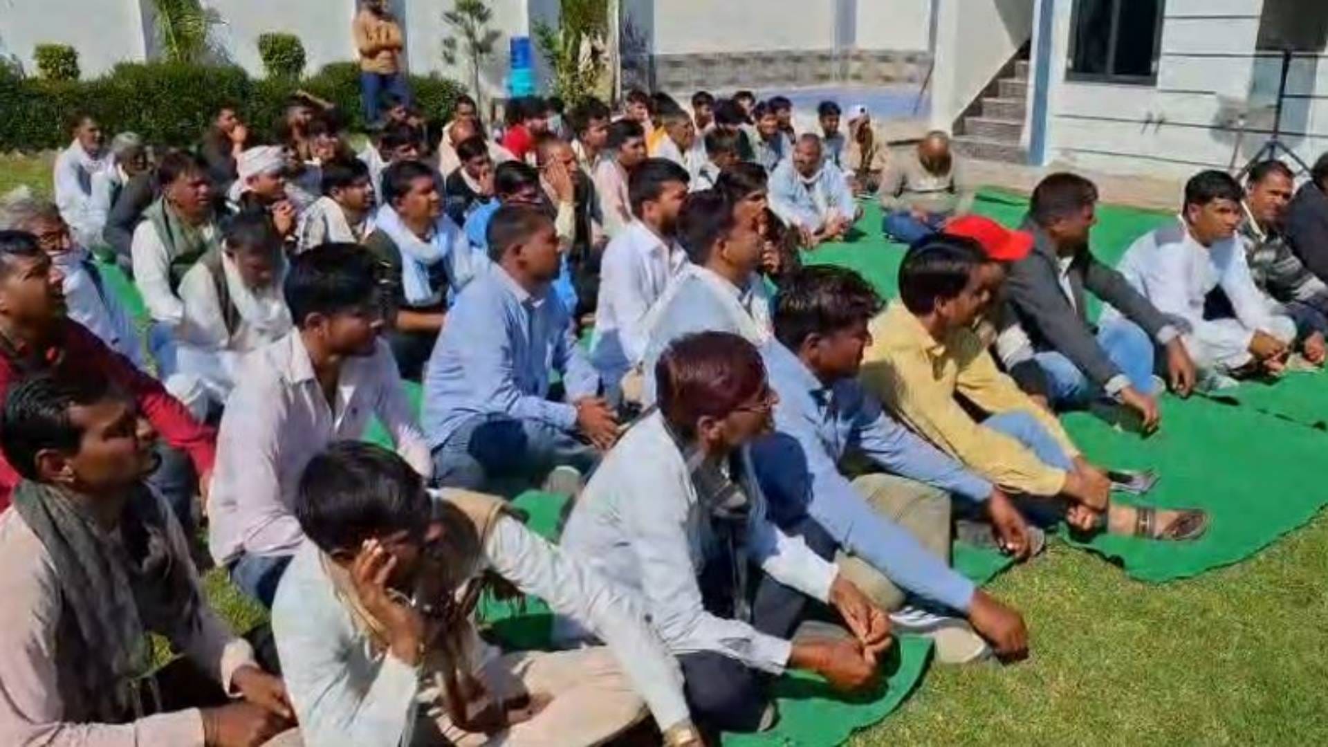 नरेश मीणा के समर्थक