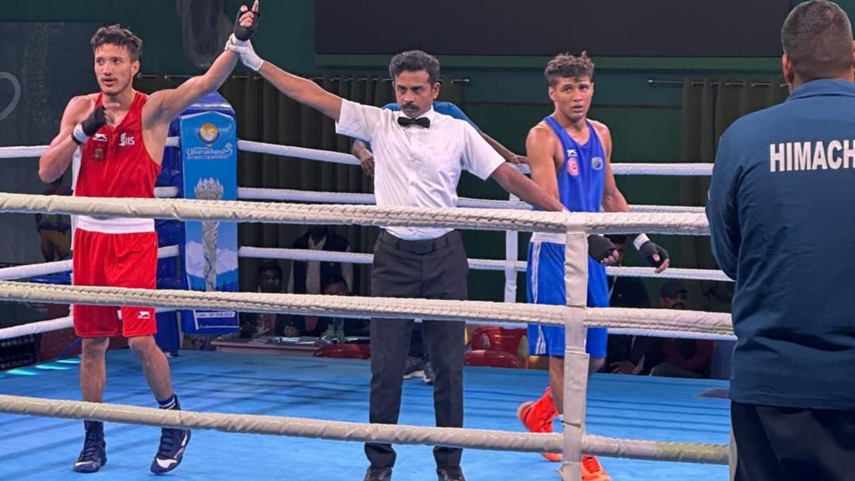 Sports Ashish and Vinakshi punches rained in the ring one step away from the golden punch both enter finals