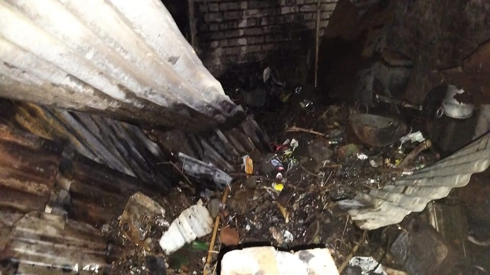 Fire broke out due to gas cylinder leak in Deotsidh loss of three lakhs in Hamirpur