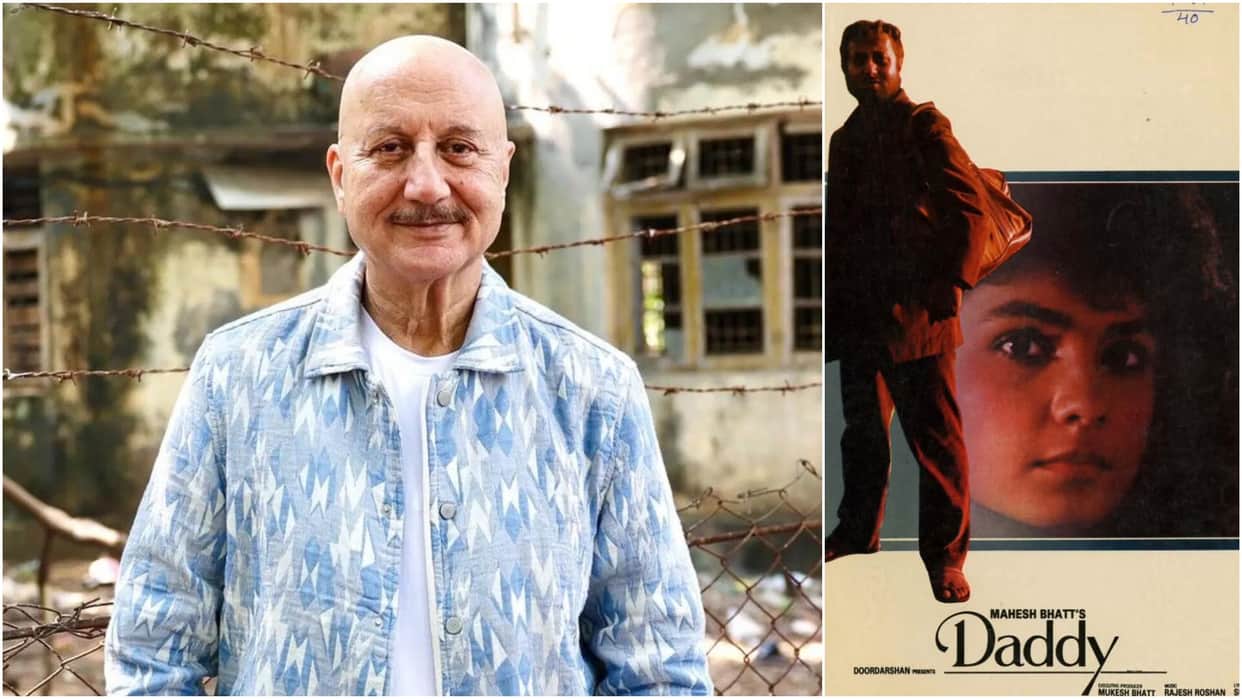 Anupam Kher celebrates 36th anniversary of his movie daddy shared special note