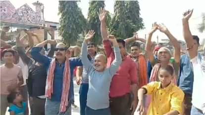 Bihar News : Chandan Choudhary won election delhi, bjp delhi Khagaria bihar celebration of victory