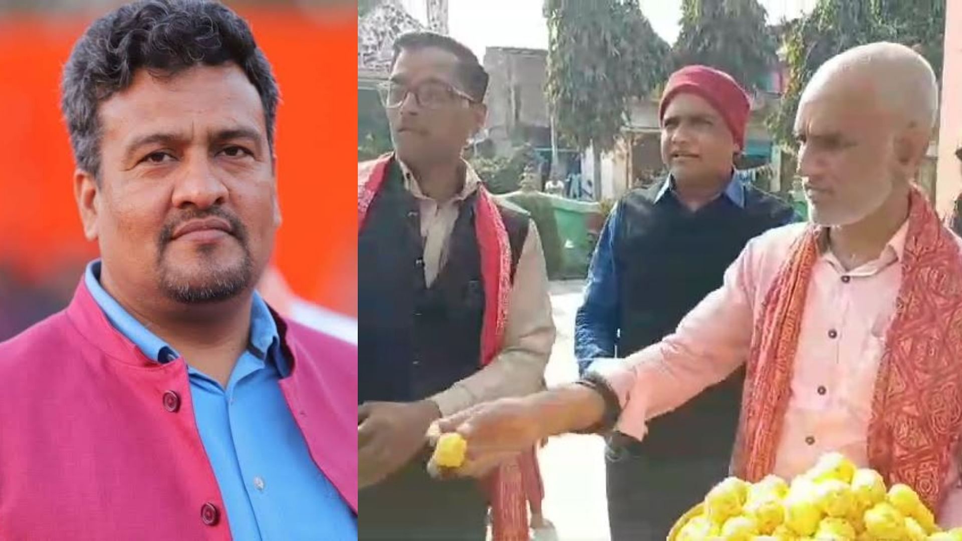 Bihar News : Chandan Choudhary won election delhi, bjp delhi Khagaria bihar celebration of victory