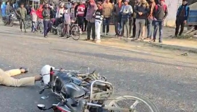 Bihar News: Watchman dies in road accident in Saran; Intermediate Exam Duty, Bihar Police