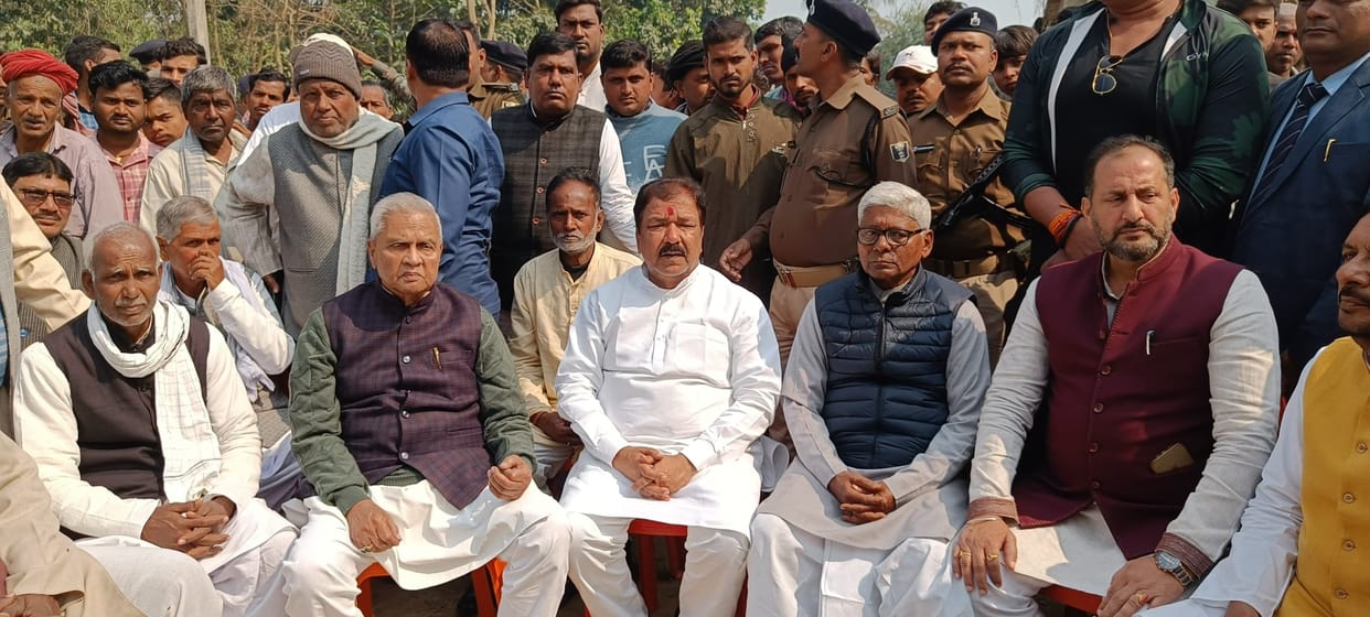 Bihar News: Bihar government ministers paid tribute to Kameshwar Chaupal, Supaul, BJP, JDU,
