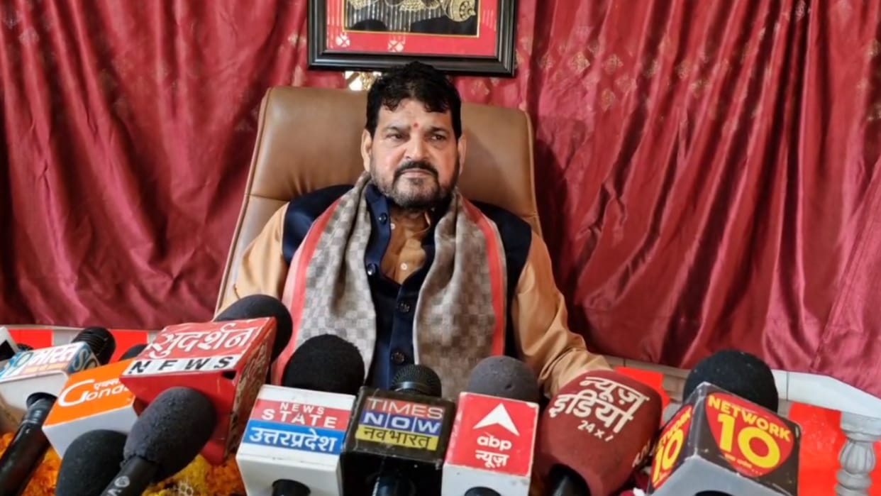 Former MP Brij Bhushan Sharan Singh speaks on Delhi election and Milkipur by election.
