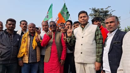 Election Delhi BJP : Celebration in Bihar news BJP victory in delhi election result