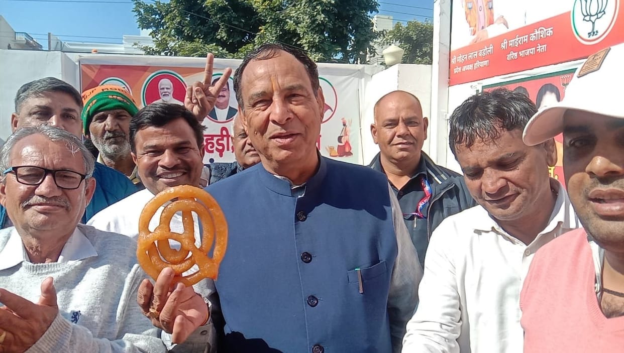 Haryana BJP state president's sarcasm: Mohanlal Badauli said- Delhi is impressed with BJP, 'disaster' is gone