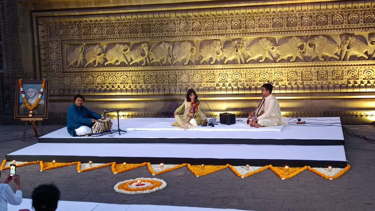 Three-day holy river festival concludes in maheshwar