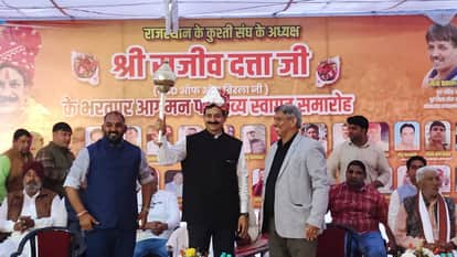 Rajasthan District Wrestling Association President Rajiv Dutta reached Bharatpur big announcement wrestlers