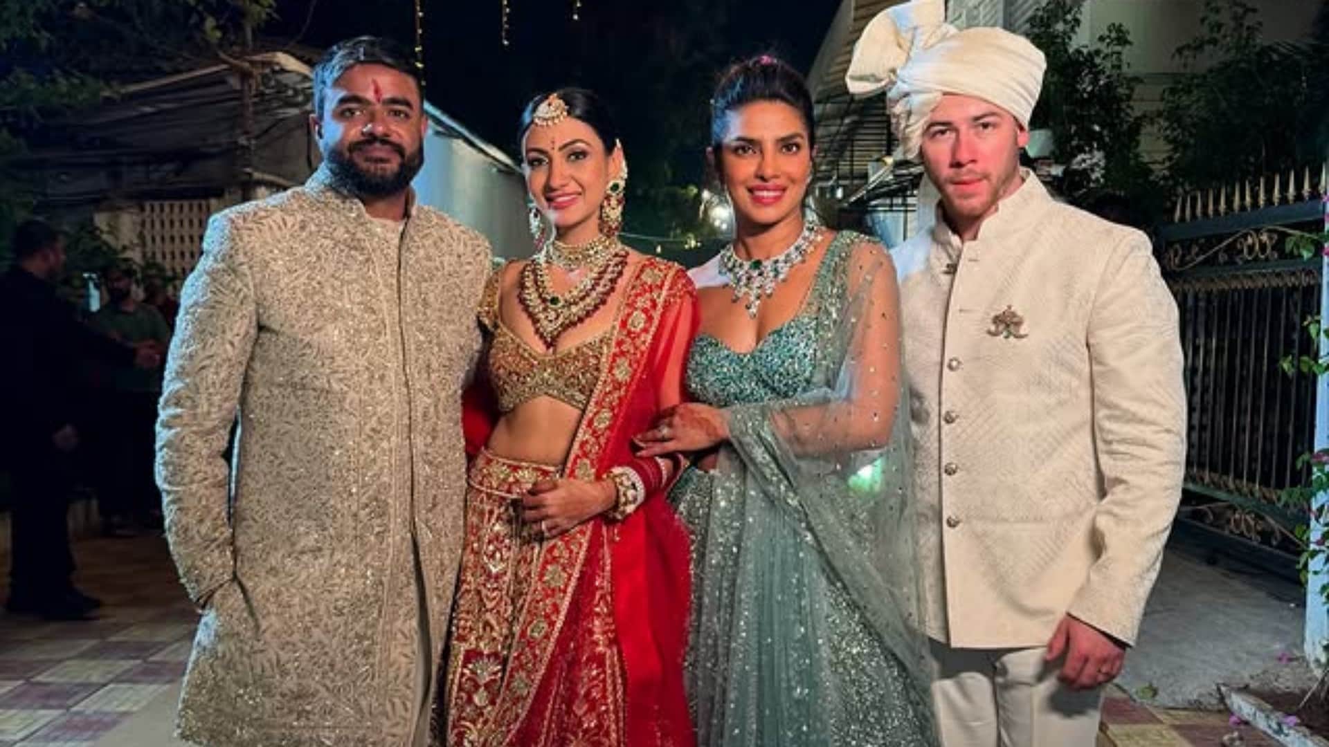 Priyanka chopra Shares Siddharth Chopra Neelam Upadhyay Wedding Unseen Photos and Videos