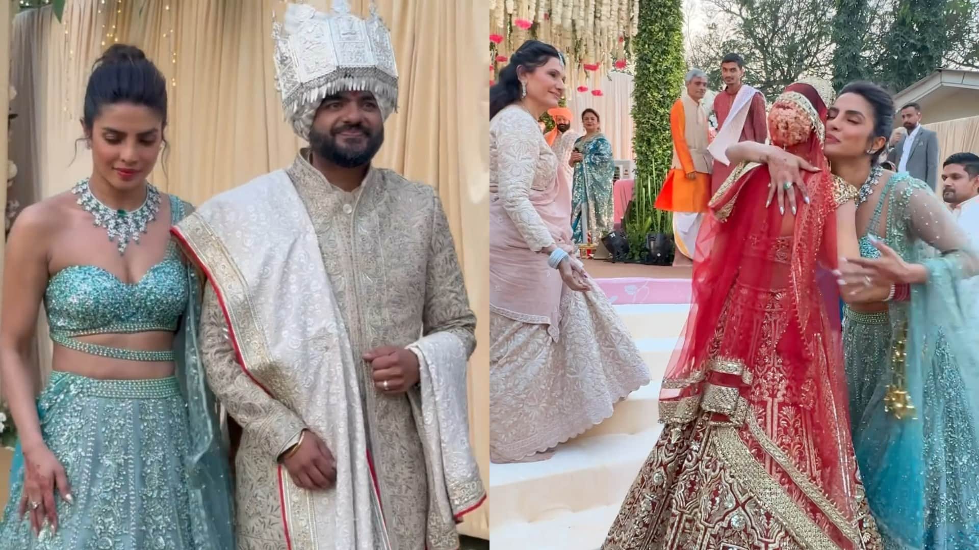 Priyanka chopra Shares Siddharth Chopra Neelam Upadhyay Wedding Unseen Photos and Videos