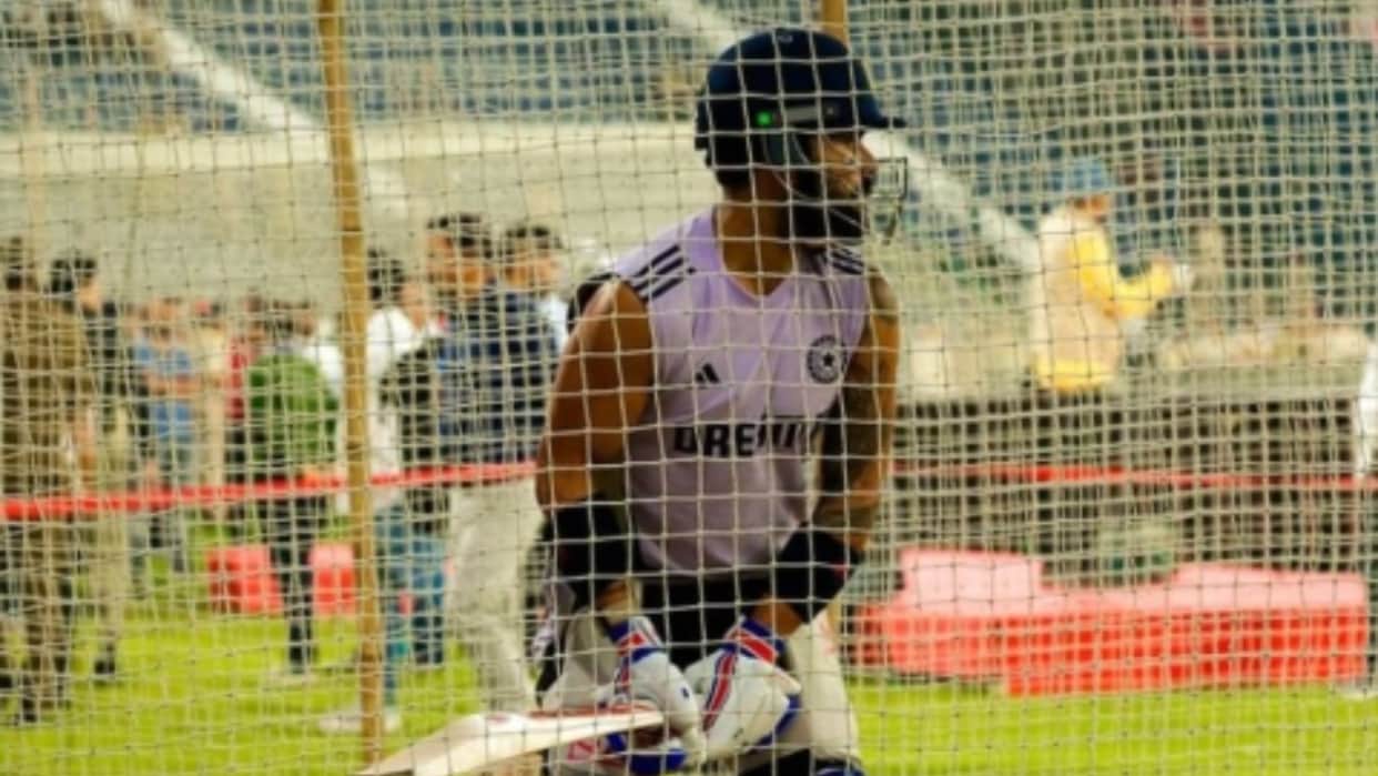 IND vs ENG: Before the second ODI Virat Kohli practiced for an hour in the nets ready to return