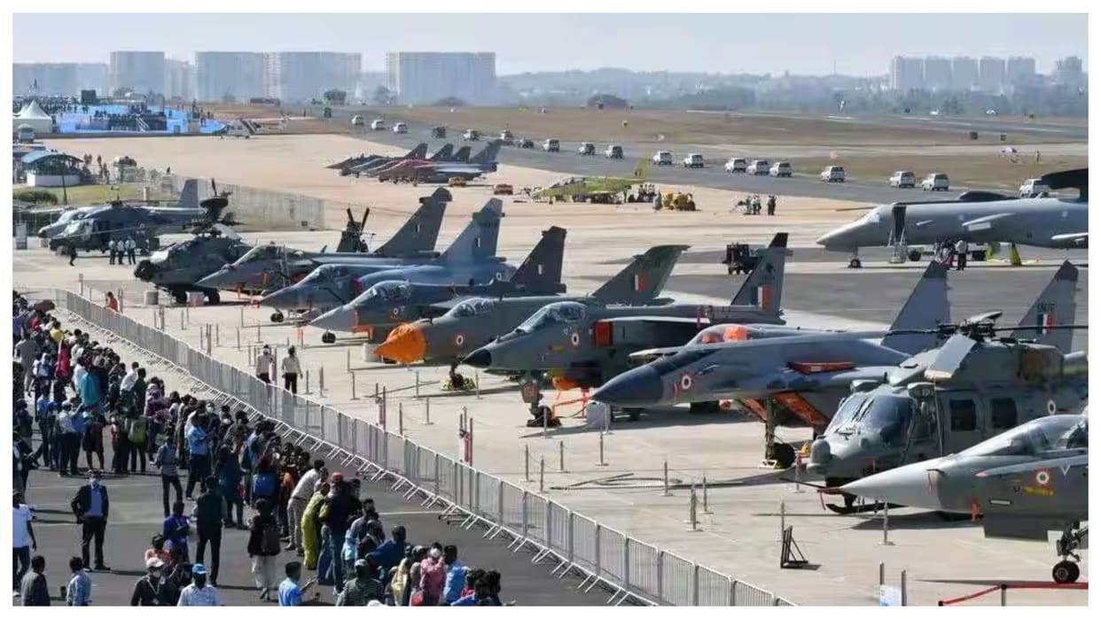 aero india 2025 15th edition held at yelahanka air force station eyes on fifth generation fighter jets