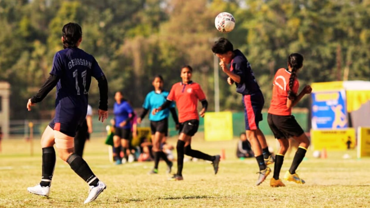 Sport News Today Back to back two goals in football West Bengal beat Banaras