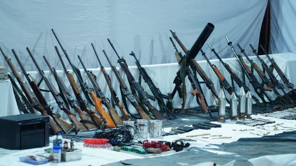 Bodies and weapons of 20 men and 11 women Maoists killed in encounter recovered