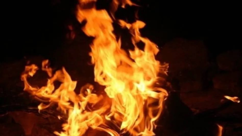 Leather trader husband arrested for burning his wife son said I will burn Ayan dont want to go to Papa