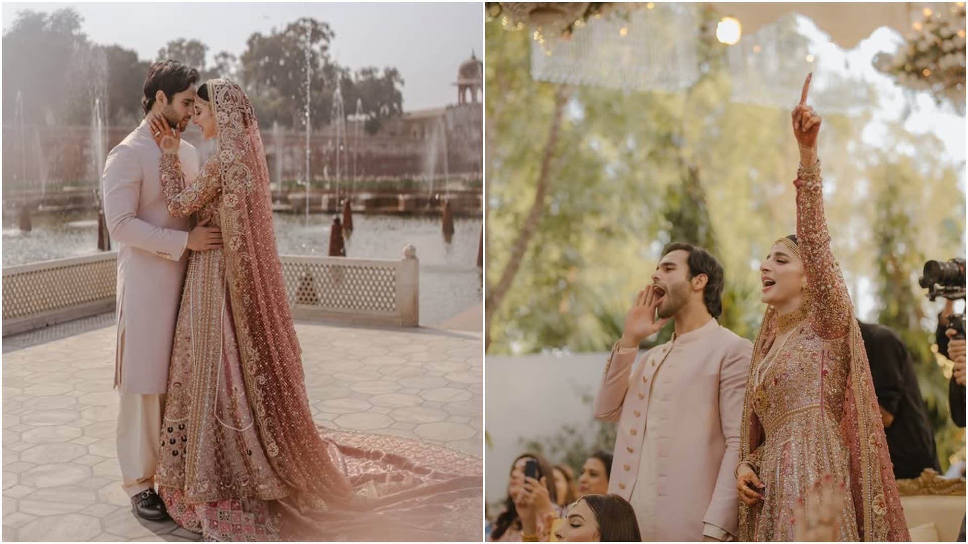 Who is pakistani actress Mawra Hocane Husband Ameer Gilani Sanam Teri Kasam star shares her wedding photos
