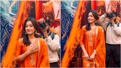 Rashmika Mandanna Recovers From Leg Injury Joins Vicky Kaushal At Chhaava Promotions