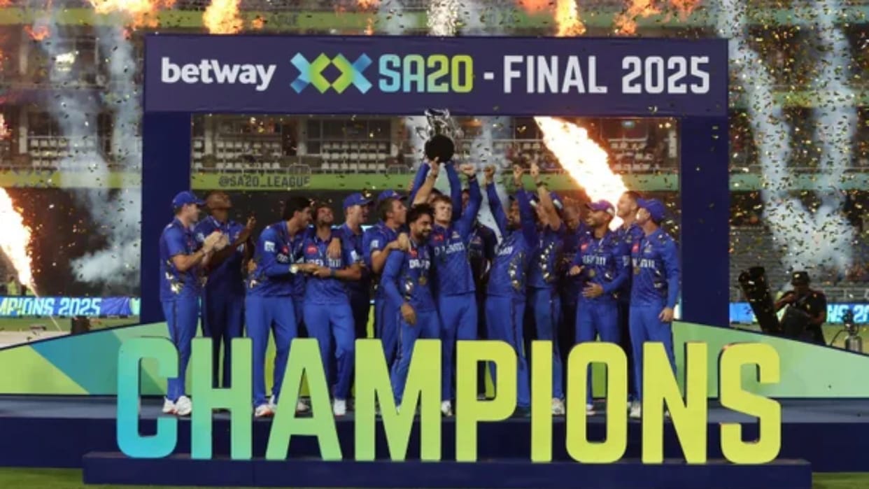 SA20: Rashid Khan Mumbai Indians prevent Sunrisers from winning title for 3rd time, MI Cape Town becomes SA20