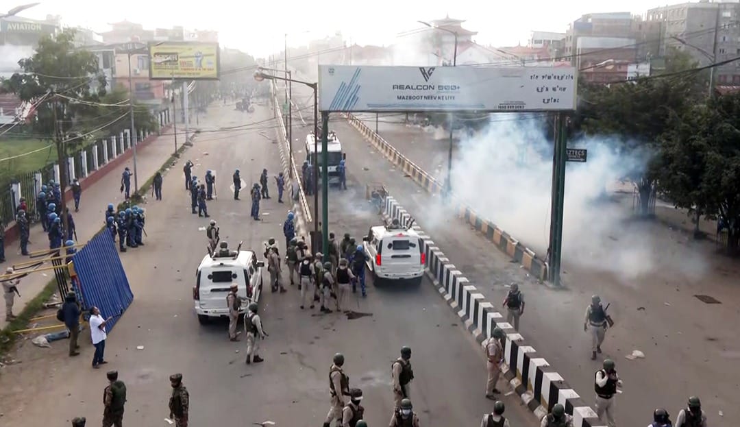 Centre again extends tenure of 3-member panel probing Manipur violence