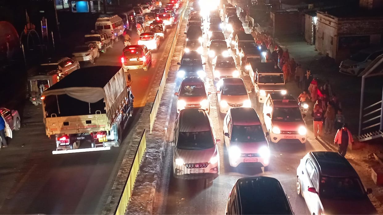 Ganga Bridge Ring Road-3 banned Entry of heavy vehicles only light vehicles allowed to pass in Varanasi