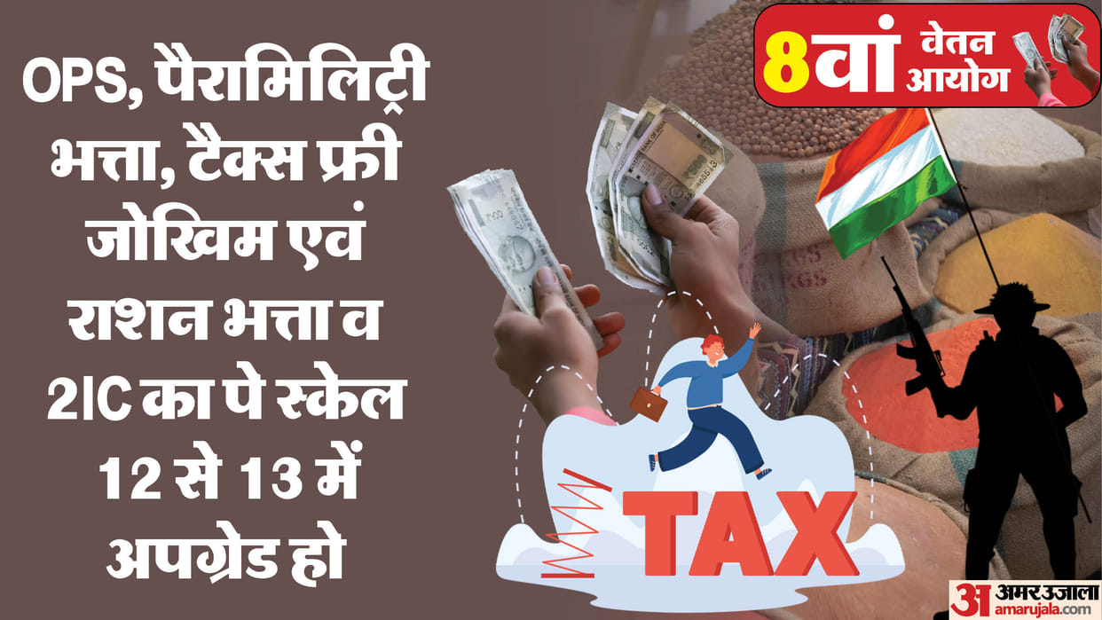 Central paramilitary force CRPF given these 12 suggestions on terms of reference of 8th Pay Commission