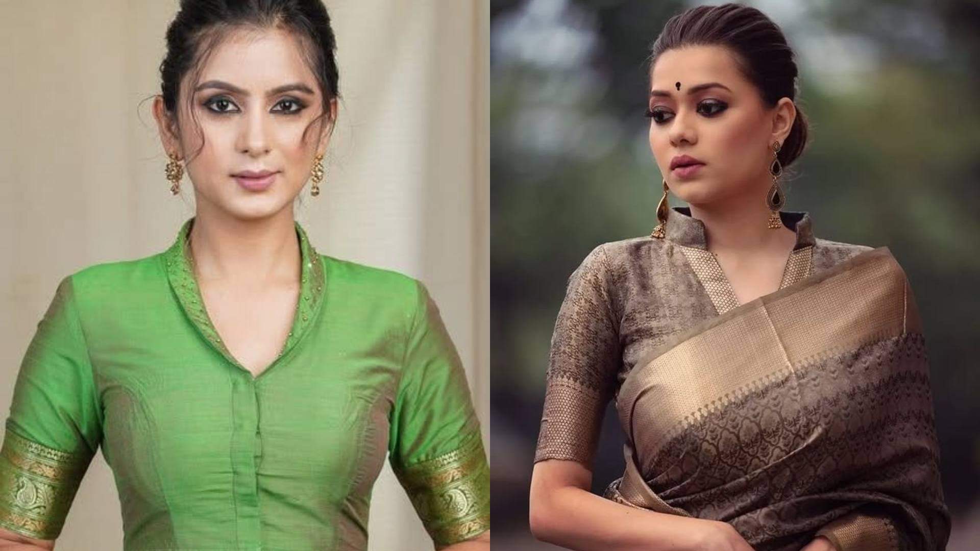 Unique Blouse Designs If you are fond of wearing this then try this unique blouse design now disprj