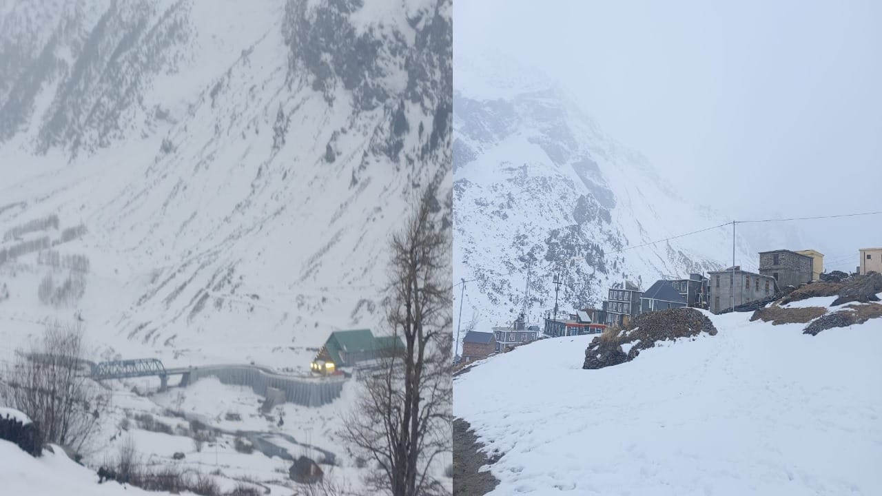 Himachal Weather: snowfall on high peaks including Rohtang, cold increased
