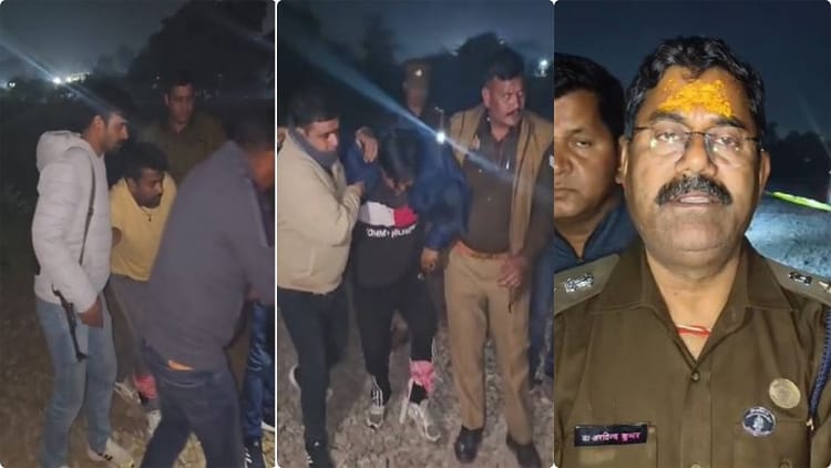UP: ठगों से पुलिस की मुठभेड़, तीन के पैर में लगी गोली; ब्रजवासी मिष्ठान विक्रेता के नौकर से की थी ठगी
