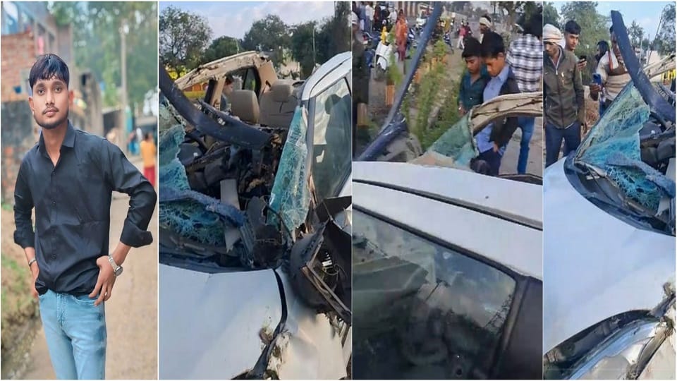 roof of car blown off engine and wheels fell away While taking out dead body hands of policemen trembled