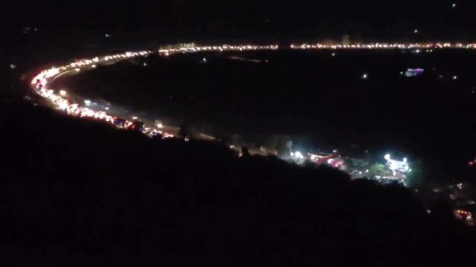 MahaKumbh Traffic See in pictures highway jam due to Mahakumbh crowd vehicles stopped 30 km Rewa-Chakghat
