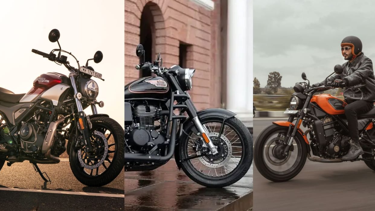 Options Of Bullet 350 Hero Mavrick 440X Harley Davidson X440