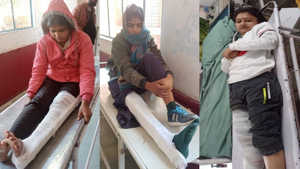 UP Police Recruitment: Five female candidates injured during the race in Moradabad, all had leg injuries