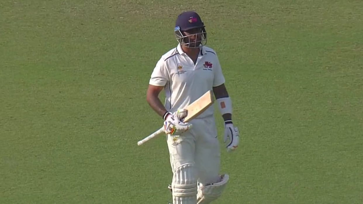 Haryana vs Mumbai Ranji Trophy Quarter Final match day three report Surkumar Yadav back in form slam fifty
