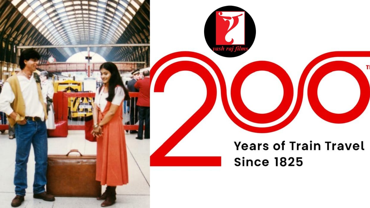 Britain Railway and Yash Raj Films join hands to celebrate the love ddlj film will in centre