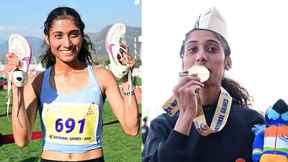 National Games: उत्तराखंड की बेटी अंकिता ने जीता दिल और सोना, एथलीटों को पहले परखा फिर पछाड़ा National Games 2025 Uttarakhand Ankita Dhyani Wins First Gold Medal In Athletics Competition