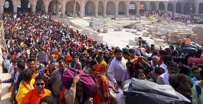 Ayodhya: Ram city filled with devotees on Magh Purnima, possibility of 20 lakh people coming; The temple will