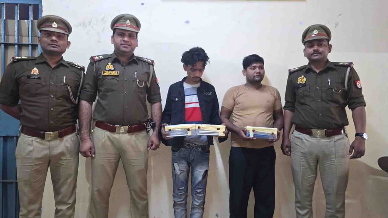 Kanpur: Three robbers arrested for looting on stolen bike
