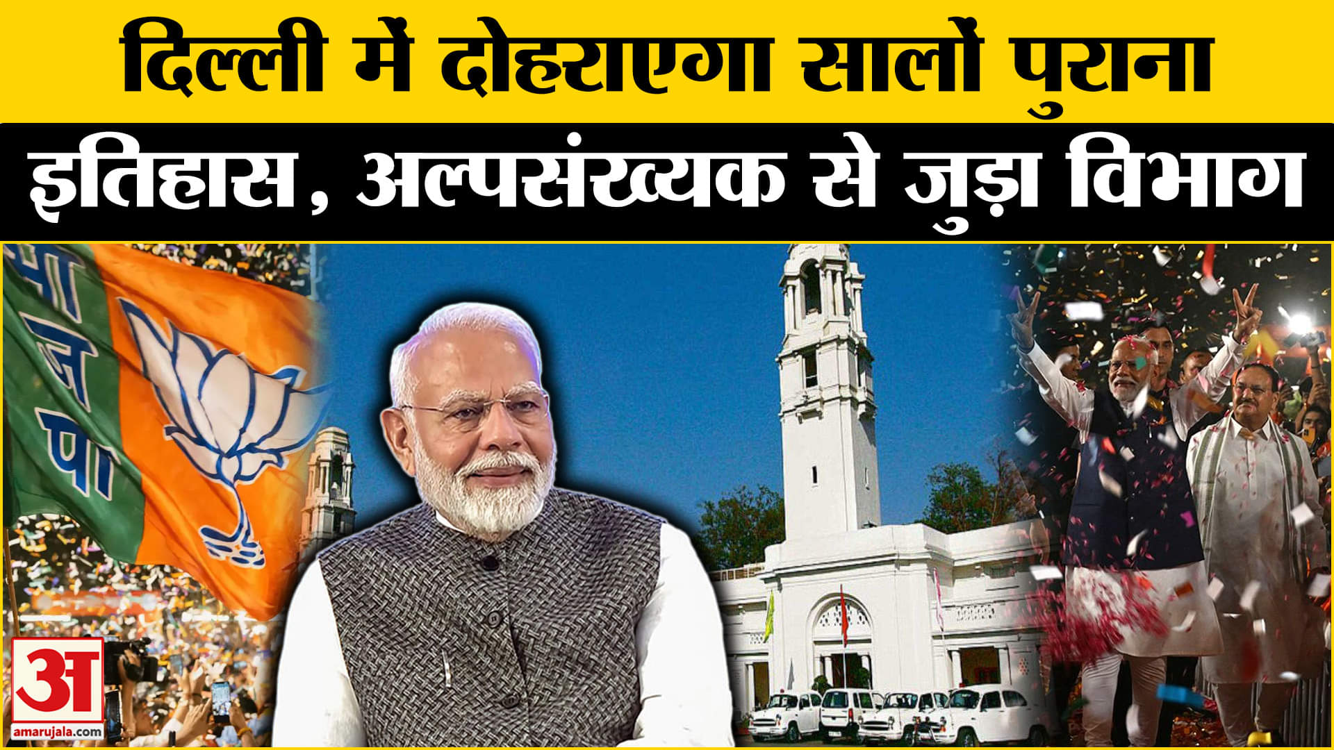 Delhi Election2025: अल्पसंख्यकों को लेकर BJP का क्या है प्लान? Amar Ujala | BJP |