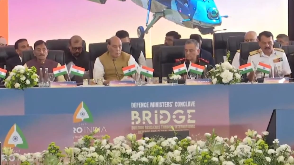 India long championed vision of peace, security & development, that is collaborative: Rajnath Singh