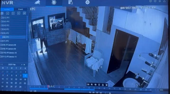 Theft at MLAs sister in laws house Naseem met CP said there has been a lot of damage CCTV footage found