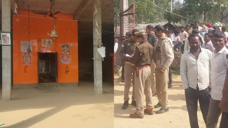 Moradabad: Women of Valmiki society were prevented from worshipping in Shiva temple, tension two groups