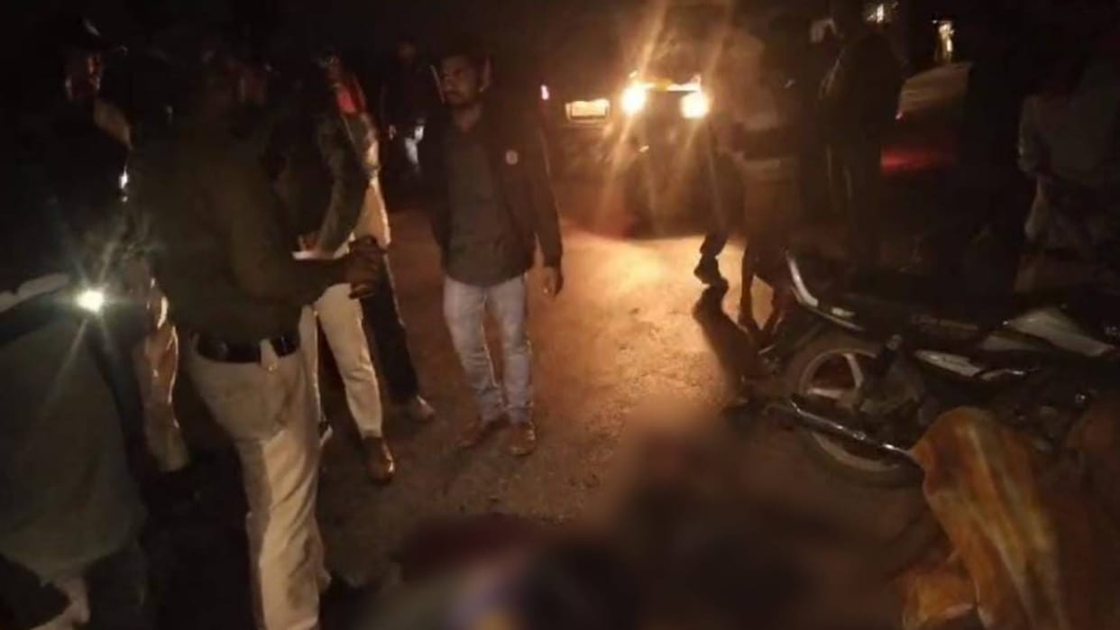 Maihar News Couple returning from thirteenth ceremony dies in road accident daughter condition critical