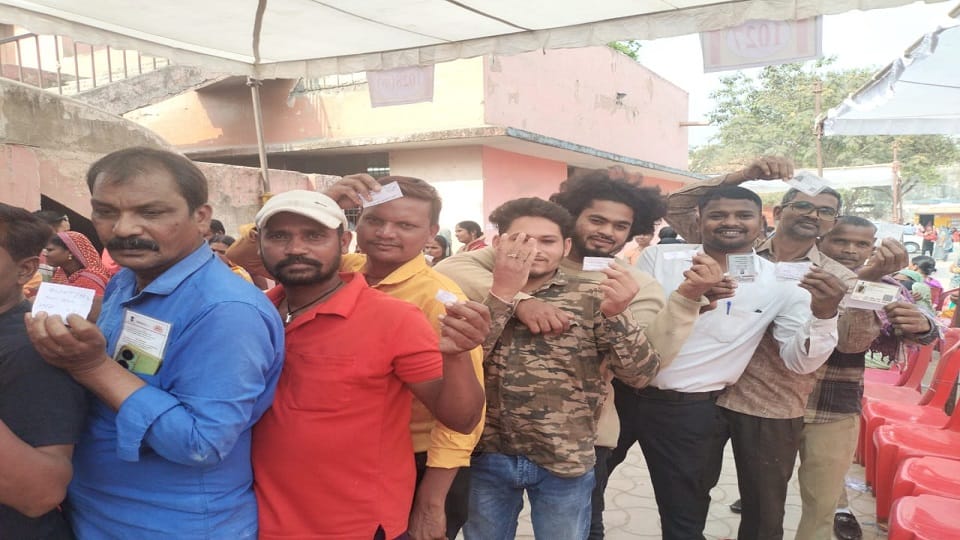 Chhattisgarh civic elections 68% voting till 4 pm candidates' fate captured in EVMs decision on February 15