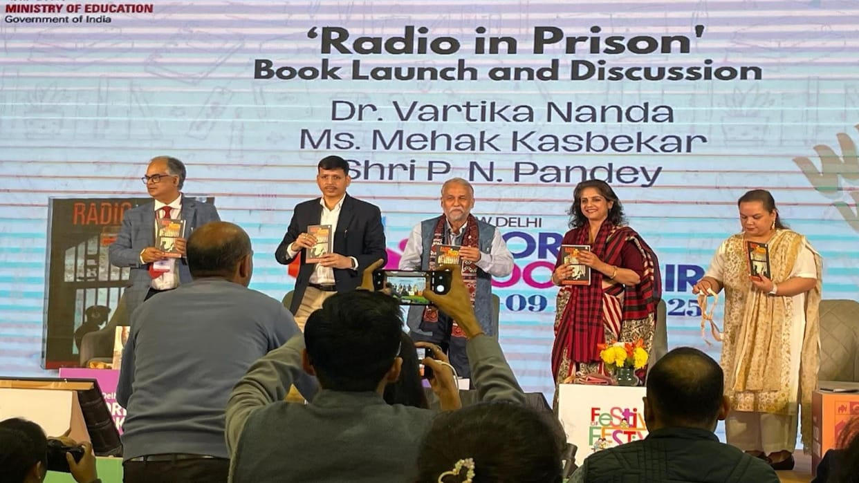 National Book Trust releases 'Radio in Prison' first book on prison radio in India