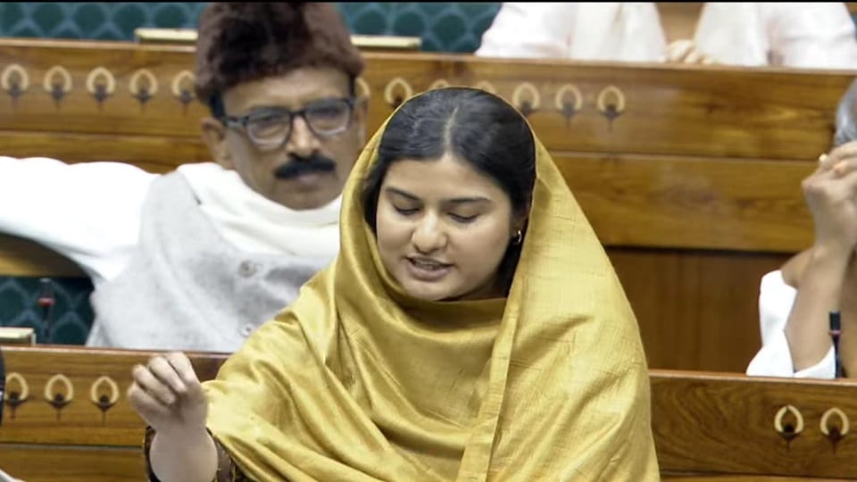 Indecent comment on SP MP Iqra Hasan, posted on social media by Karni Sena leader