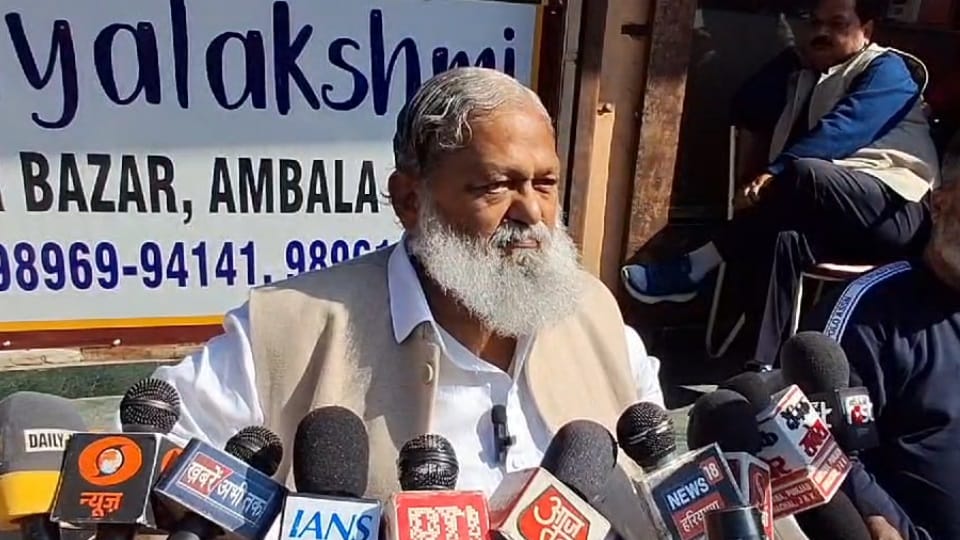 There has been ceasefire fight has not ended Haryana Minister Anil Vij statement on Pakistan